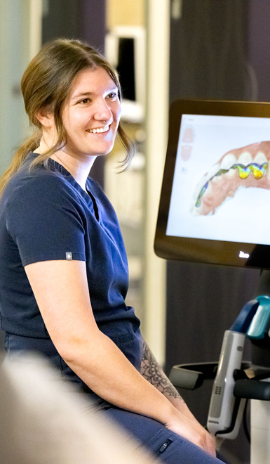 DiMariano Family Dentistry man smiling in a dental chair